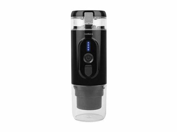 Портативная кофемашина с подогревом «Barista 2» с логотипом Rombica Портативная кофемашина с подогревом «Barista 2» с логотипом Rombica