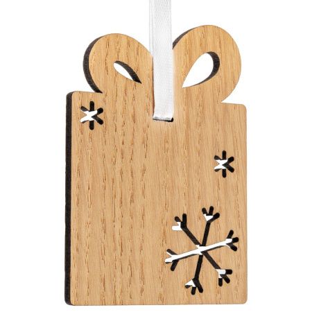 Деревянная подвеска Christmate, елочка