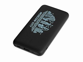 Внешний беспроводной аккумулятор с подсветкой лого «Reserve X» v.2, 8000 mAh, ярко-черный Внешний беспроводной аккумулятор с подсветкой лого «Reserve X» v.2, 8000 mAh, ярко-черный