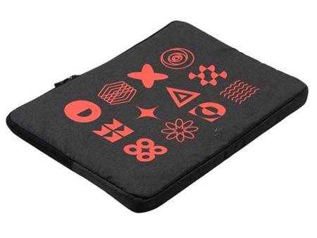 RIVACASE 7705 black ECO чехол для ноутбука 15.6" / 12 (термотрансфер)