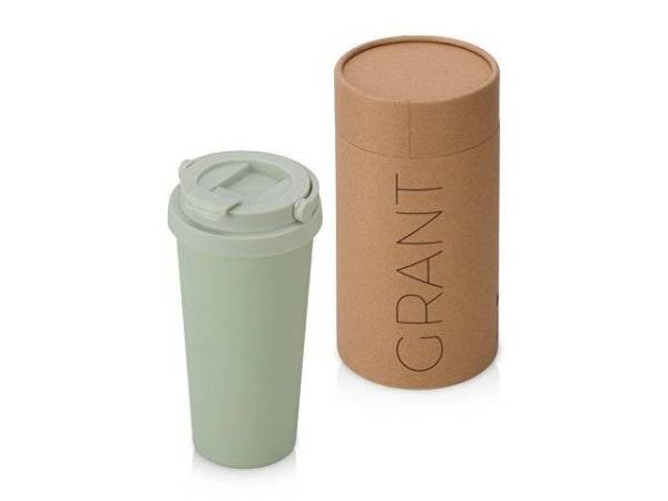 Вакуумная термокружка «Grant», soft-touch, тубус