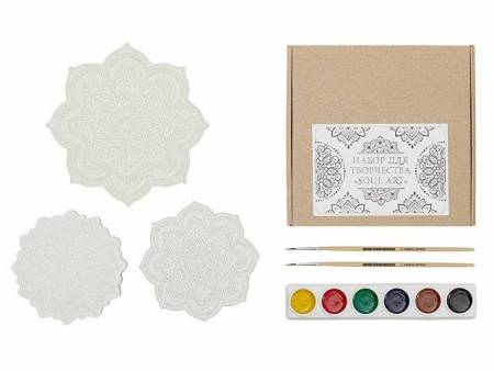 Набор для творчества мандалы из гипса «Soul Art» Набор для творчества мандалы из гипса «Soul Art»