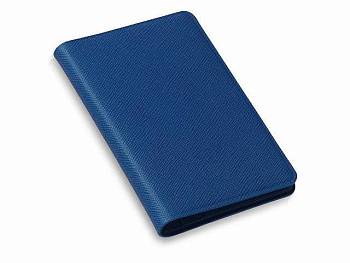 Футляр-книжка на 4-е карты с RFID "Favor", синий Футляр-книжка на 4-е карты с RFID "Favor", синий