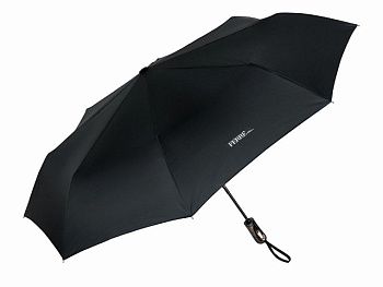 Зонт складной автоматичский Ferre Milano, черный Зонт складной автоматичский Ferre Milano, черный