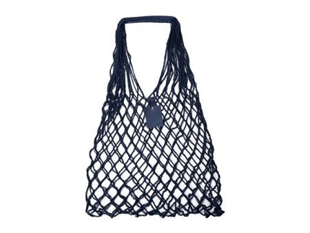 Авоська «Dream» из натурального хлопка с кожаными ручками, 15 л