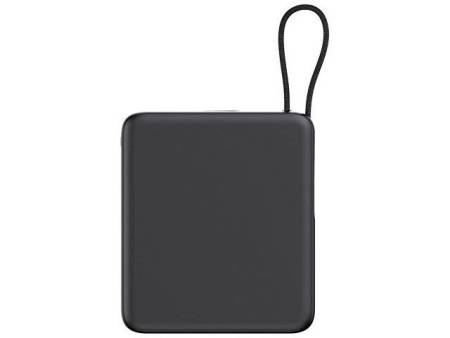 Внешний акуумулятор с подсветкой лого "Nex", 5000 мАч, черный