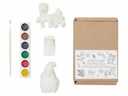 Набор для творчества из гипса «Winter Whinnies» Набор для творчества из гипса «Winter Whinnies»