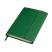 Бизнес-блокнот "Creative", 130*210 мм,  зеленый, на магнитах, нелинованный блок, тиснение