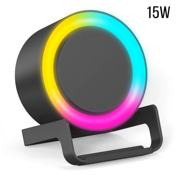Беспроводная Bluetooth колонка U-Tone RGB c функцией беспроводной зарядки 15W Беспроводная Bluetooth колонка U-Tone RGB c функцией беспроводной зарядки 15W