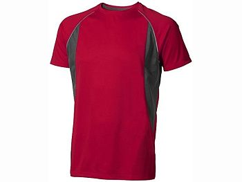 Футболка "Quebec Cool Fit" мужская, красный Футболка "Quebec Cool Fit" мужская, красный