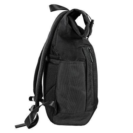 Рюкзак "Roll", чёрный, 66х39х13 см, ткань верха: 100% полиэстер, подкладка: 100% полиэстер