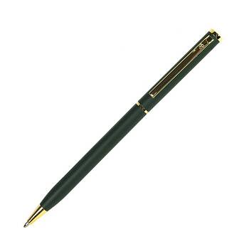 SLIM, ручка шариковая, зеленый/золотистый, металл SLIM, ручка шариковая, зеленый/золотистый, металл
