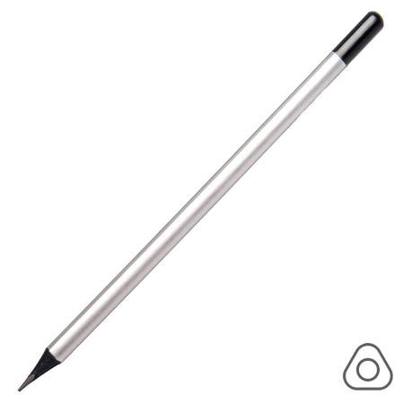 Карандаш чернографитный трехгранный IMAGE, HB, белый/черный