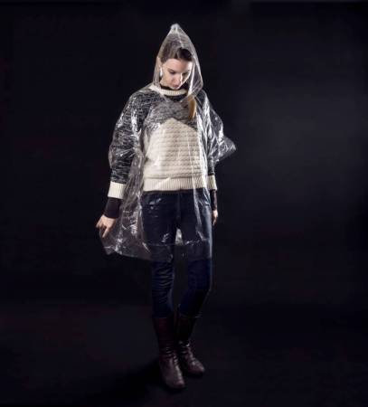 Дождевик "Football", универсальный размер, D= 6,5 см, полиэтилен, пластик