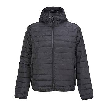 Куртка мужская "STREAM HOODED", черный, 3XL, таффета 280 Т, 100% полиэстер Куртка мужская "STREAM HOODED", черный, 3XL, таффета 280 Т, 100% полиэстер