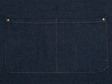 Джинсовый фартук с карманами Fry