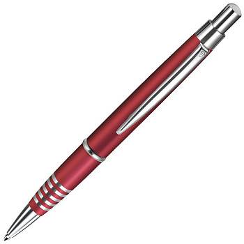 SELECT, ручка шариковая, красный/хром, металл SELECT, ручка шариковая, красный/хром, металл