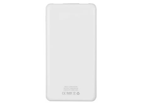 Портативное зарядное устройство «Blank» с USB Type-C, 5000 mAh, белый