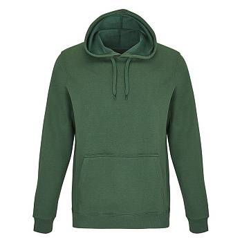 Толстовка мужская с капюшоном SNAKE, тёмно-зелёный, 3XL, 50% хлопок, 50% полиэстер, 280 г/м2