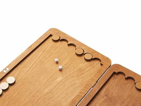 Деревянные нарды "Moves"