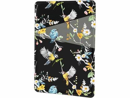 Картхолдер на 3 карты типа бейджа с возможностью полноцветной УФ-печати, софт-тач