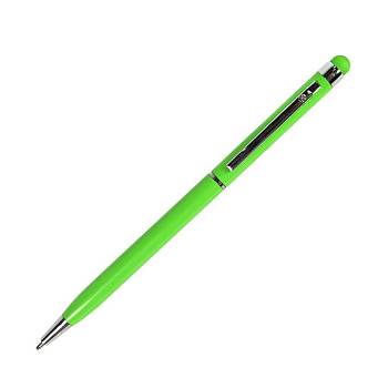 TOUCHWRITER, ручка шариковая со стилусом для сенсорных экранов, светло-зеленый/хром, металл TOUCHWRITER, ручка шариковая со стилусом для сенсорных экранов, светло-зеленый/хром, металл