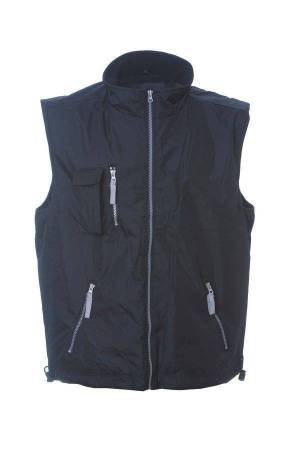 Жилет мужской PORTUGAL, темно-синий, XS, осн.ткань:100% полиэстер, подкладка:100% флис