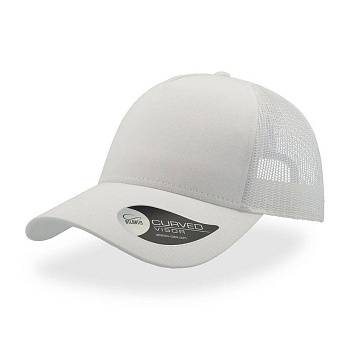 Бейсболка "RAPPER COTTON", 5 клиньев, пласт. застежка, белый, 100 х/б%, 100% полиэстер, 180 гр/м2 Бейсболка "RAPPER COTTON", 5 клиньев, пласт. застежка, белый, 100 х/б%, 100% полиэстер, 180 гр/м2