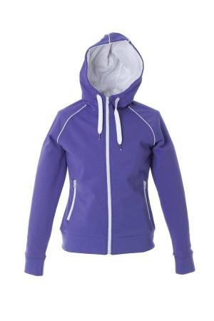 Толстовка женская "SIVIGLIA" ,белый,S, 80% полиэстер, 20% хлопок