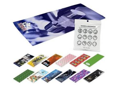 Многофункциональная бандана с возможностью полноцветной печати