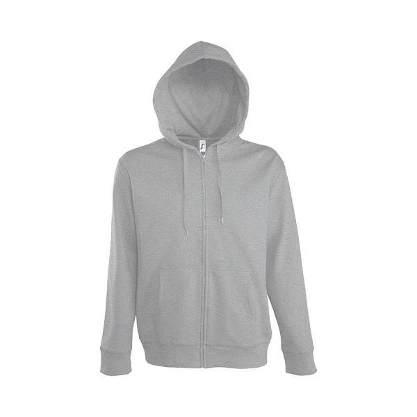 Толстовка "Seven Men", красный_S, 50% хлопок, 50% полиэстер