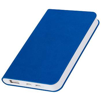Универсальный аккумулятор "Softi" (5000mAh),синий, 7,5х12,1х1,1см, искусственная кожа,пл Универсальный аккумулятор "Softi" (5000mAh),синий, 7,5х12,1х1,1см, искусственная кожа,пл
