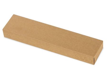 Футляр для 1 ручки из переработанного картона "Recycard", натуральный