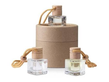 Набор автоароматов "Boho 3", крафтовый тубус