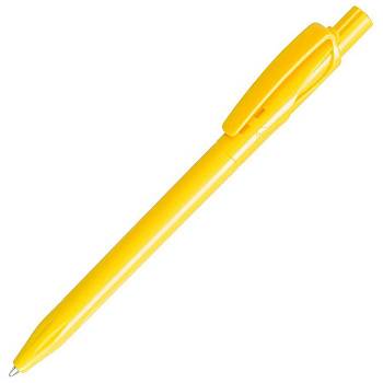 Ручка шариковая TWIN SOLID, желтый, пластик Ручка шариковая TWIN SOLID, желтый, пластик